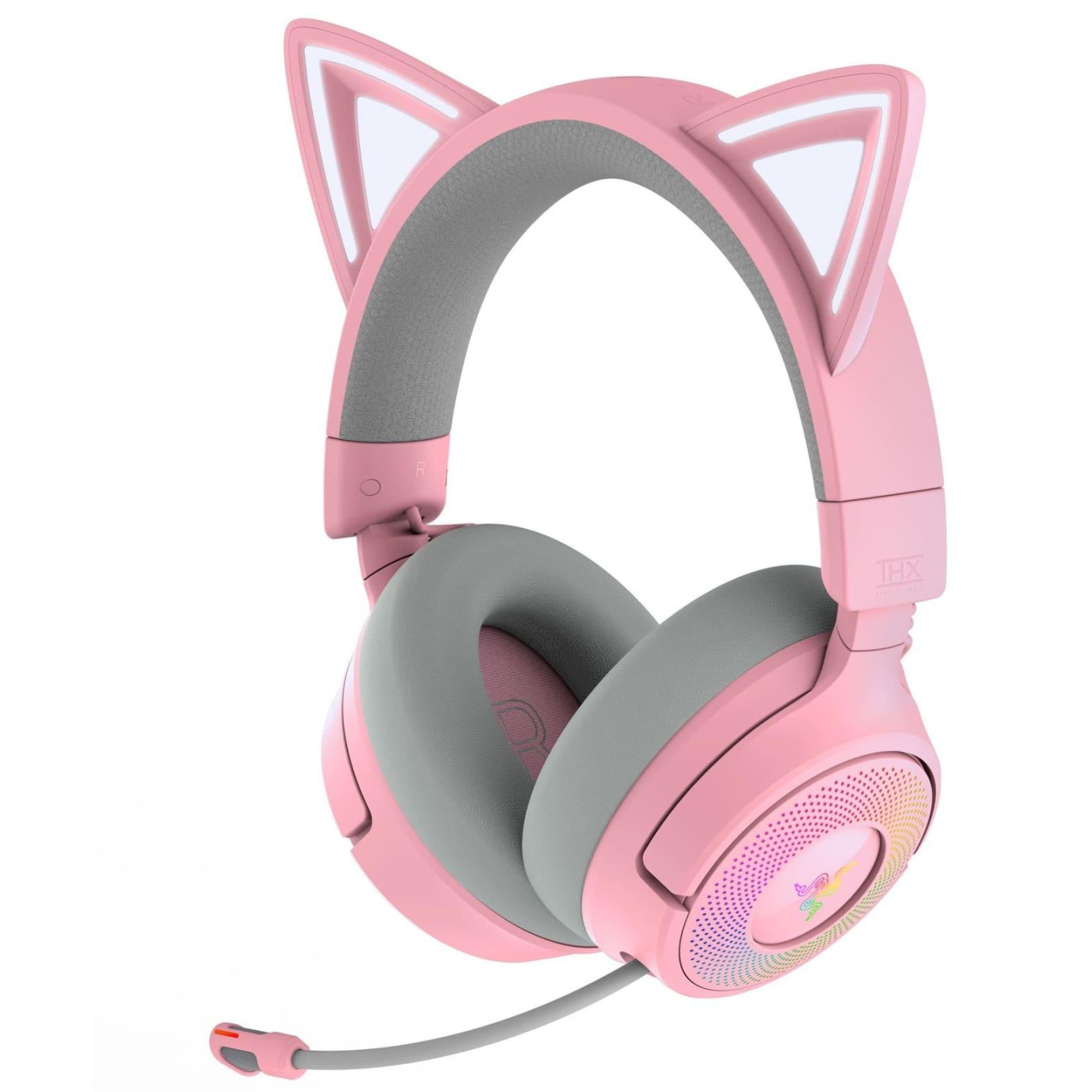 Игровая гарнитура Razer Kraken Kitty V3 PRO Quartz (RZ04-05170200-R3M1)