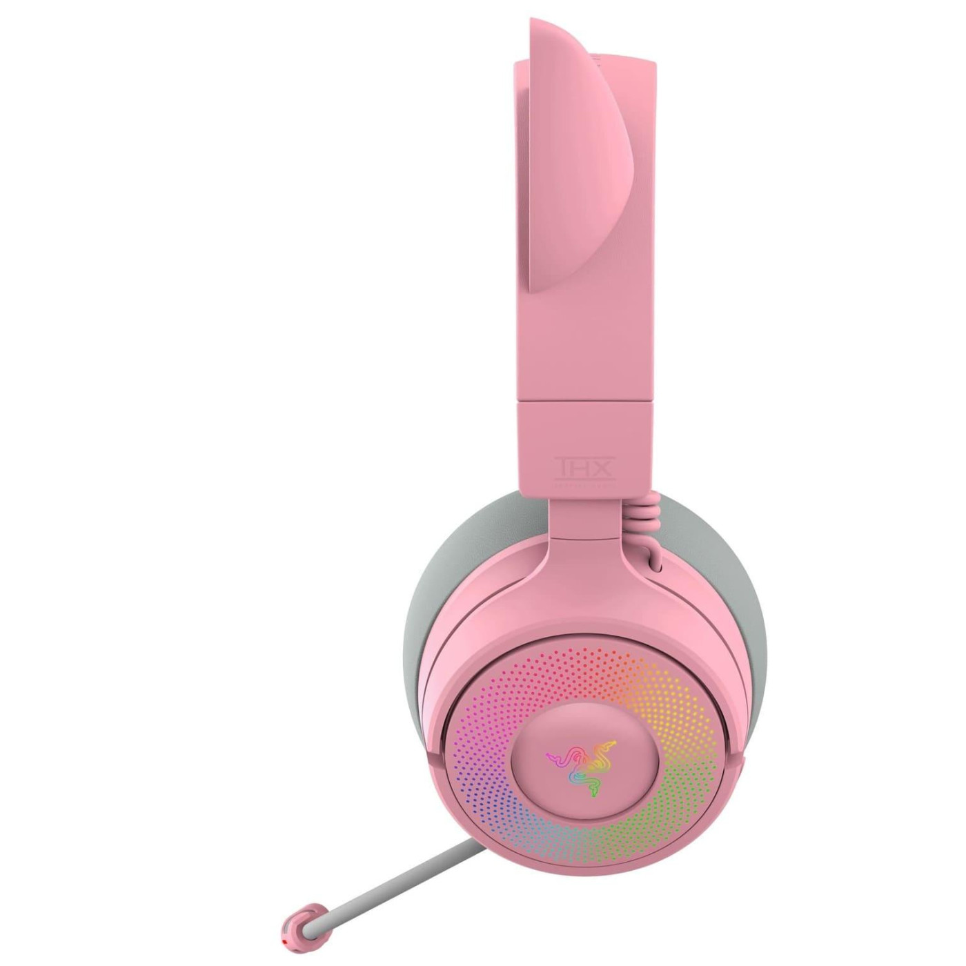 Игровая гарнитура Razer Kraken Kitty V3 PRO Quartz (RZ04-05170200-R3M1)