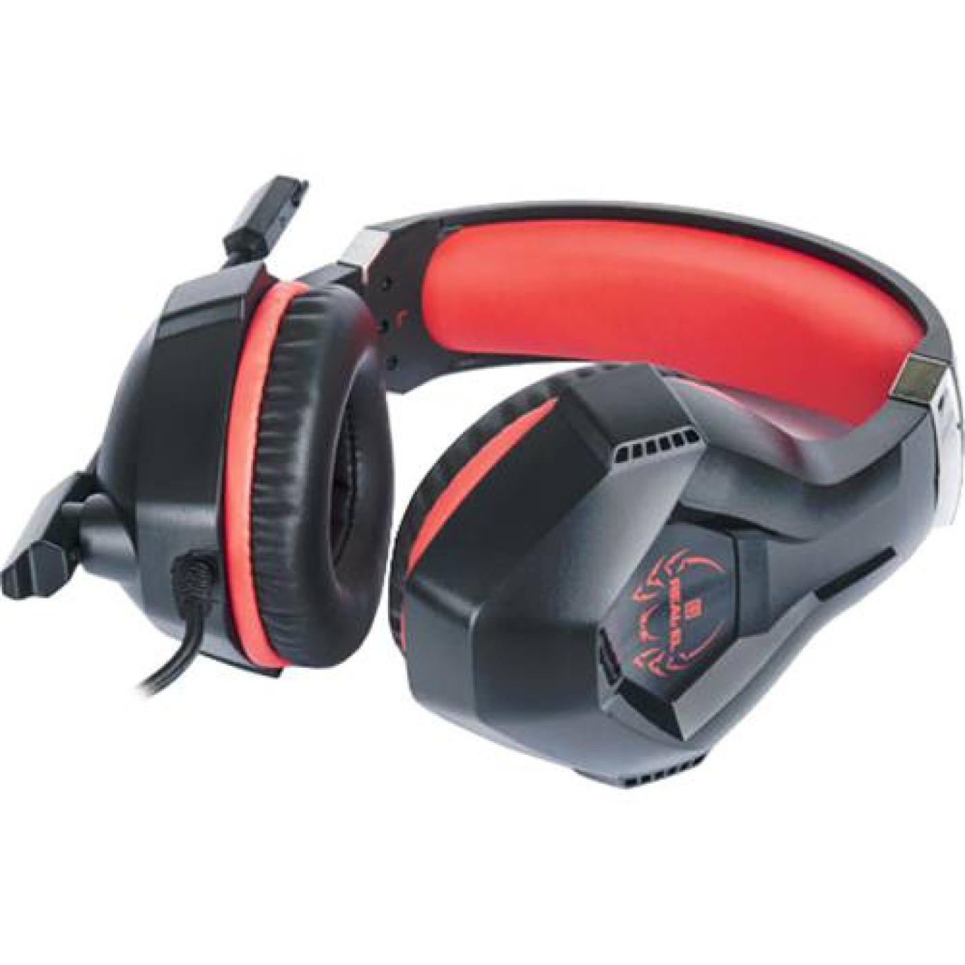 Гарнитура Real-EL GDX-7575 USB Black-Red (EL124100042)