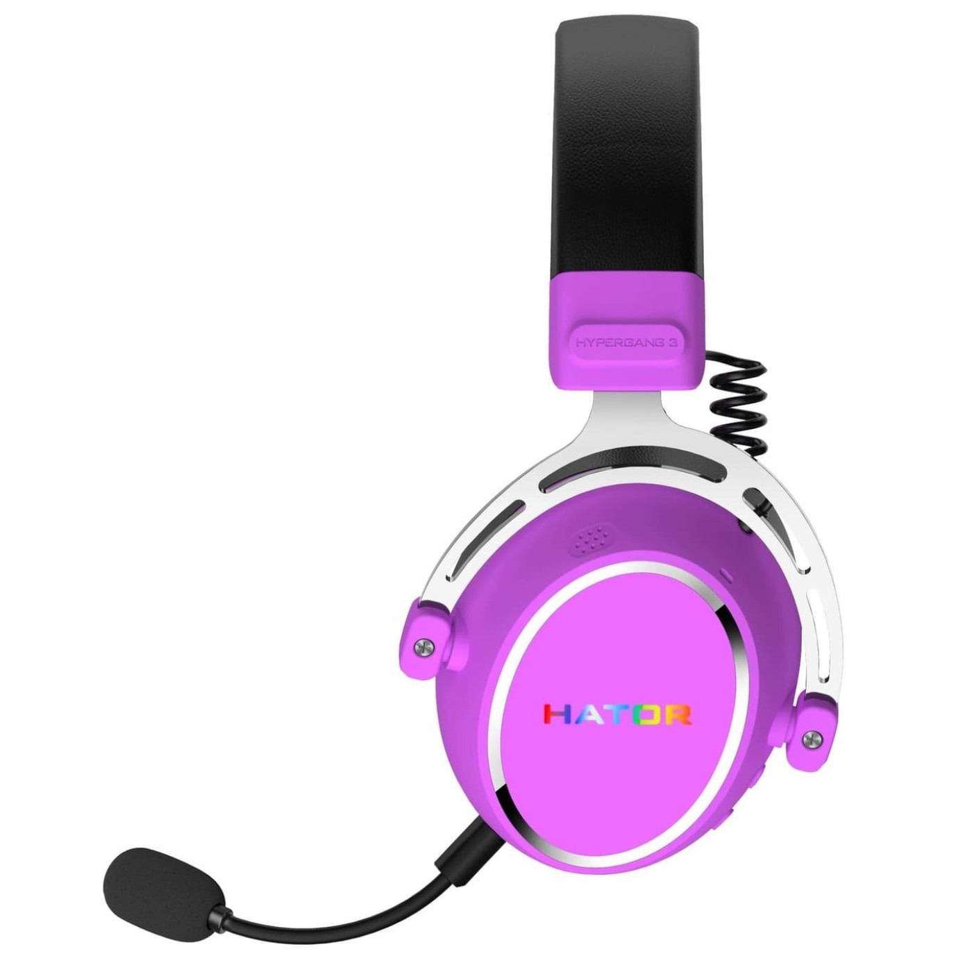 Ігрова гарнітура HATOR Hypergang 3 Hi-Res Wireless Cyber Violet (ESH52)