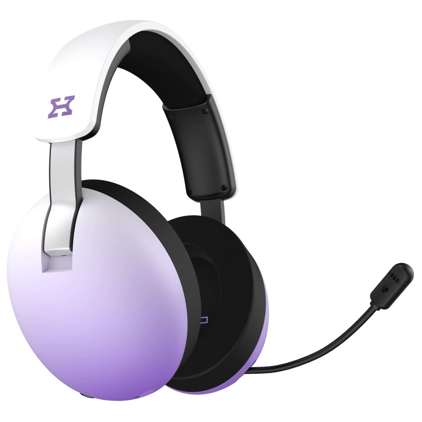 Игровая гарнитура HATOR Hellyberry HH30 PRO Wireless White-Violet Gradient (HH30_PRO_wireless_WV)
