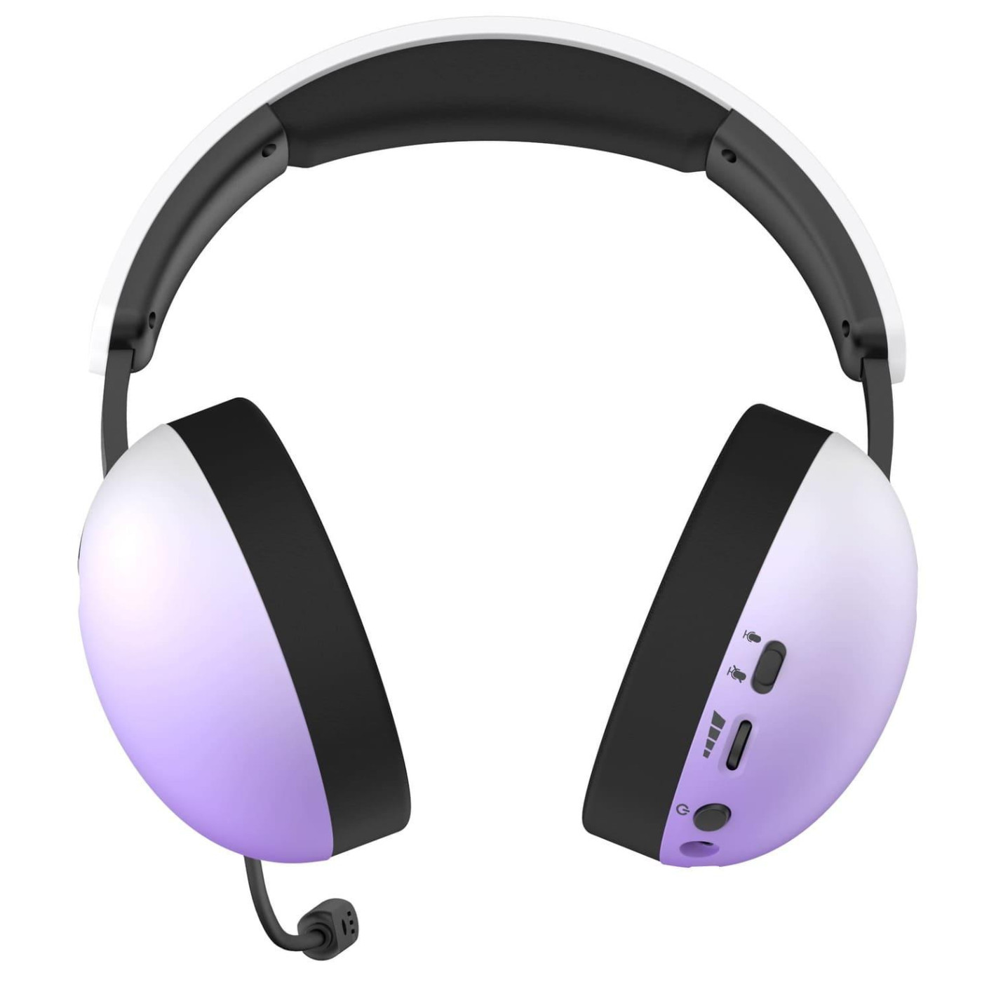 Игровая гарнитура HATOR Hellyberry HH30 PRO Wireless White-Violet Gradient (HH30_PRO_wireless_WV)