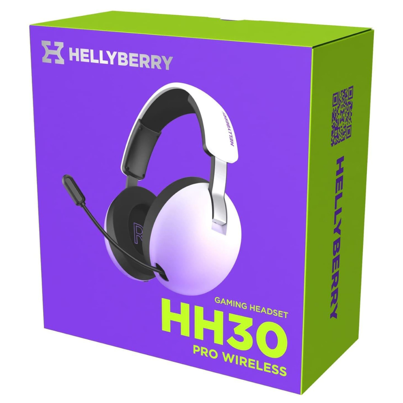 Игровая гарнитура HATOR Hellyberry HH30 PRO Wireless White-Violet Gradient (HH30_PRO_wireless_WV)