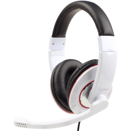 Ігрова гарнітура Gembird MHS-001-GW White (MHS-001-GW)