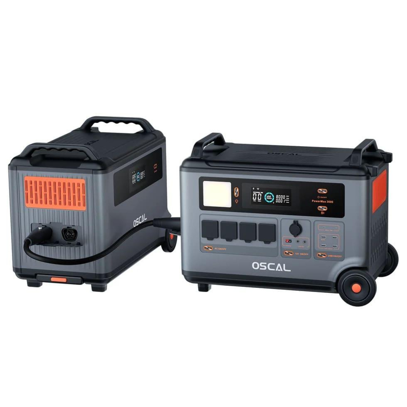 Дополнительная батарея Oscal BP3600 / LiFePO4 / 3600 Вт/ч (BP3600)