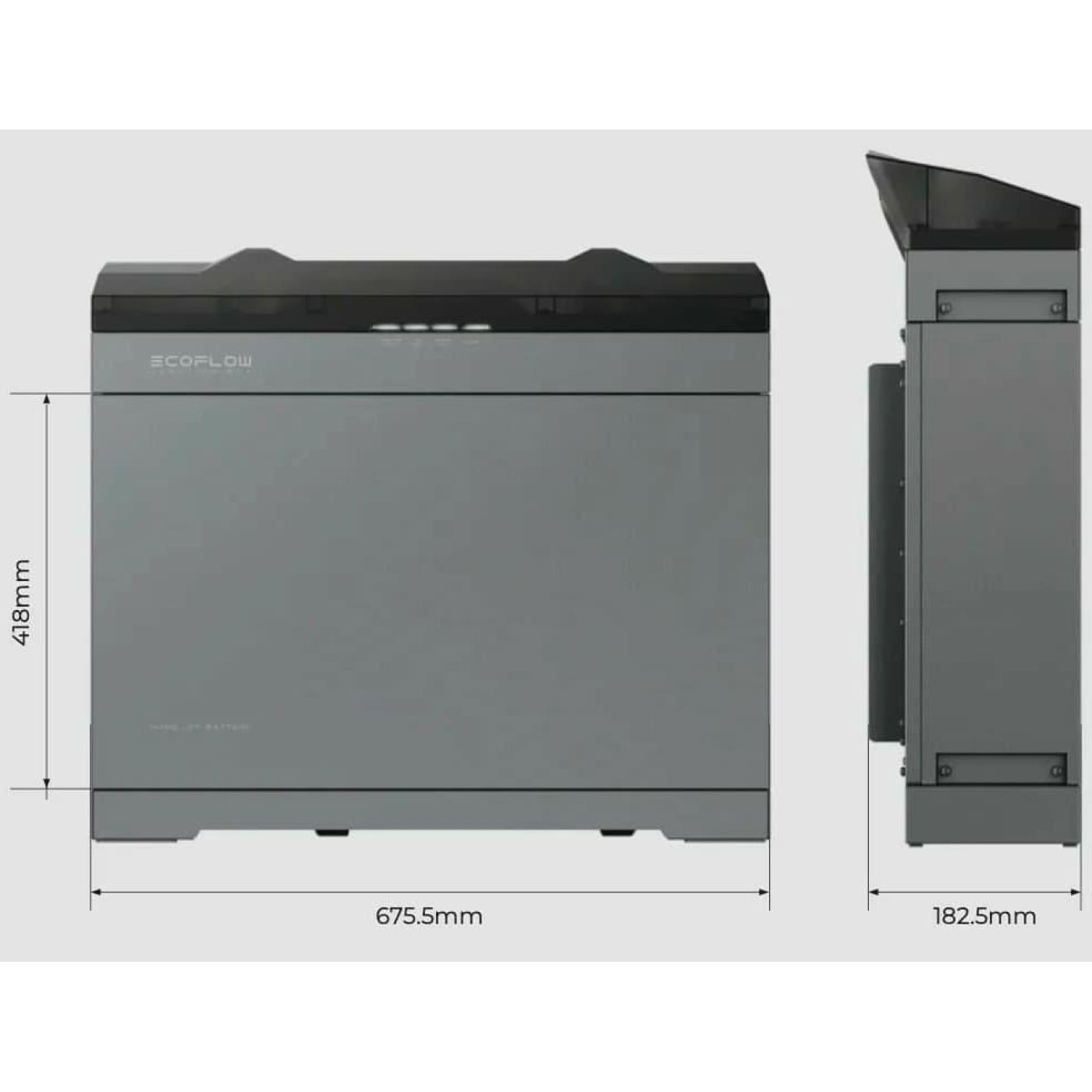 Блок подключения батарей к инвертору EcoFlow Power Ocean (Base&Junction Box-P3-10kW-DE)