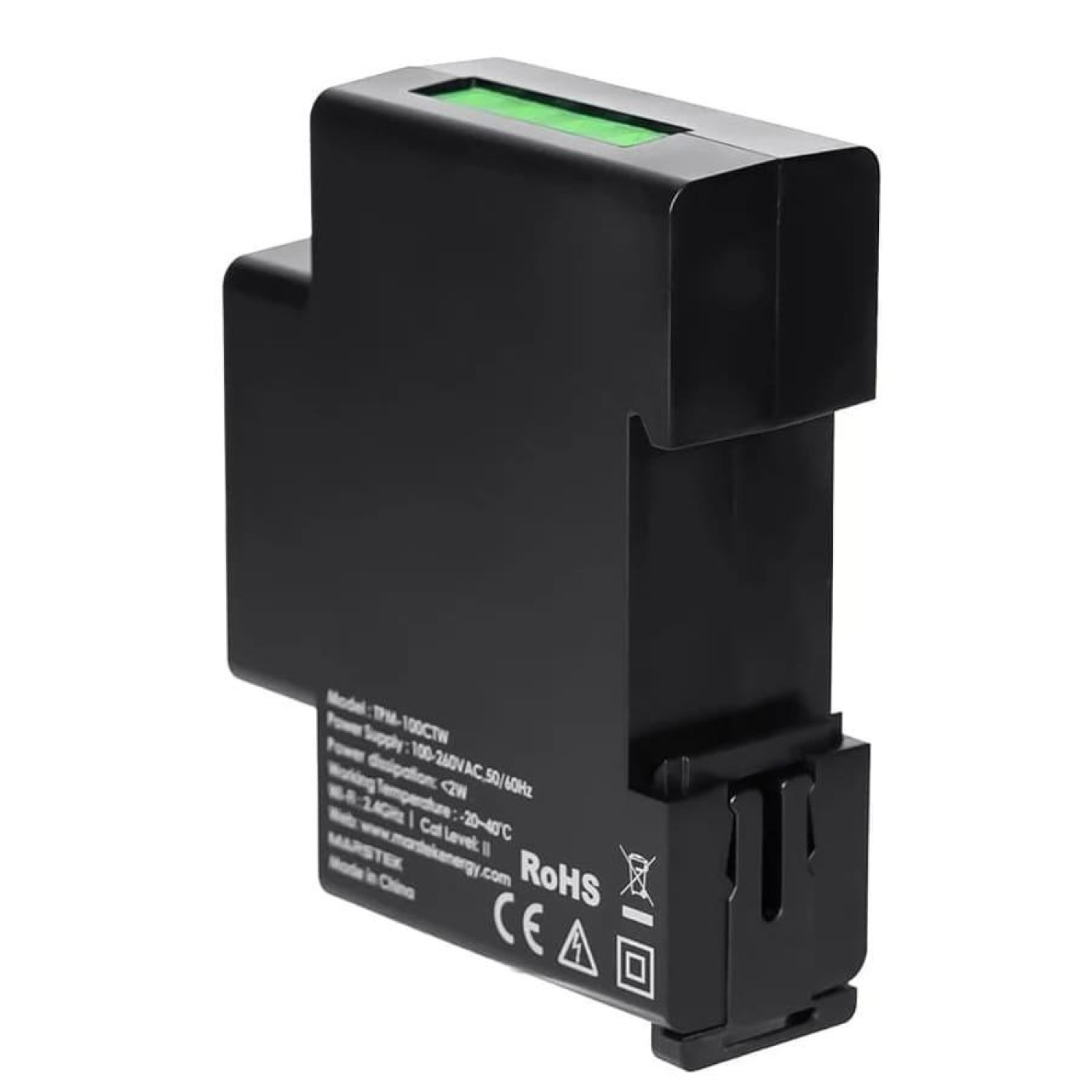 Розумний трифазний лічильник електроенергії Marstek CT002 монтаж на DIN-рейку