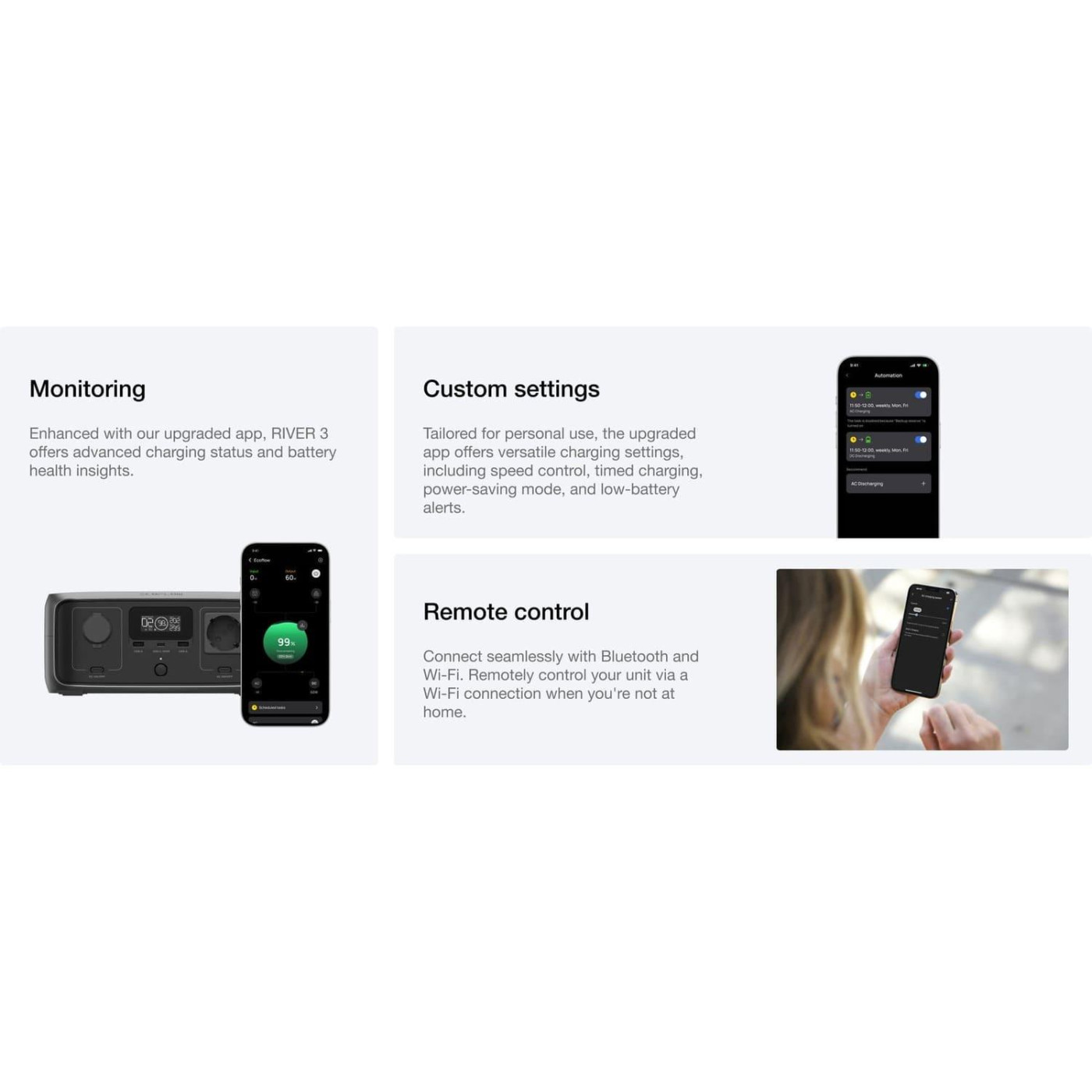 Система EcoFlow RIVER 3 UPS та сонячна панель 45W (Type-C) (EFRIVER3-UPS-EU-CBox/EFSOLAR45-TYPE-C)