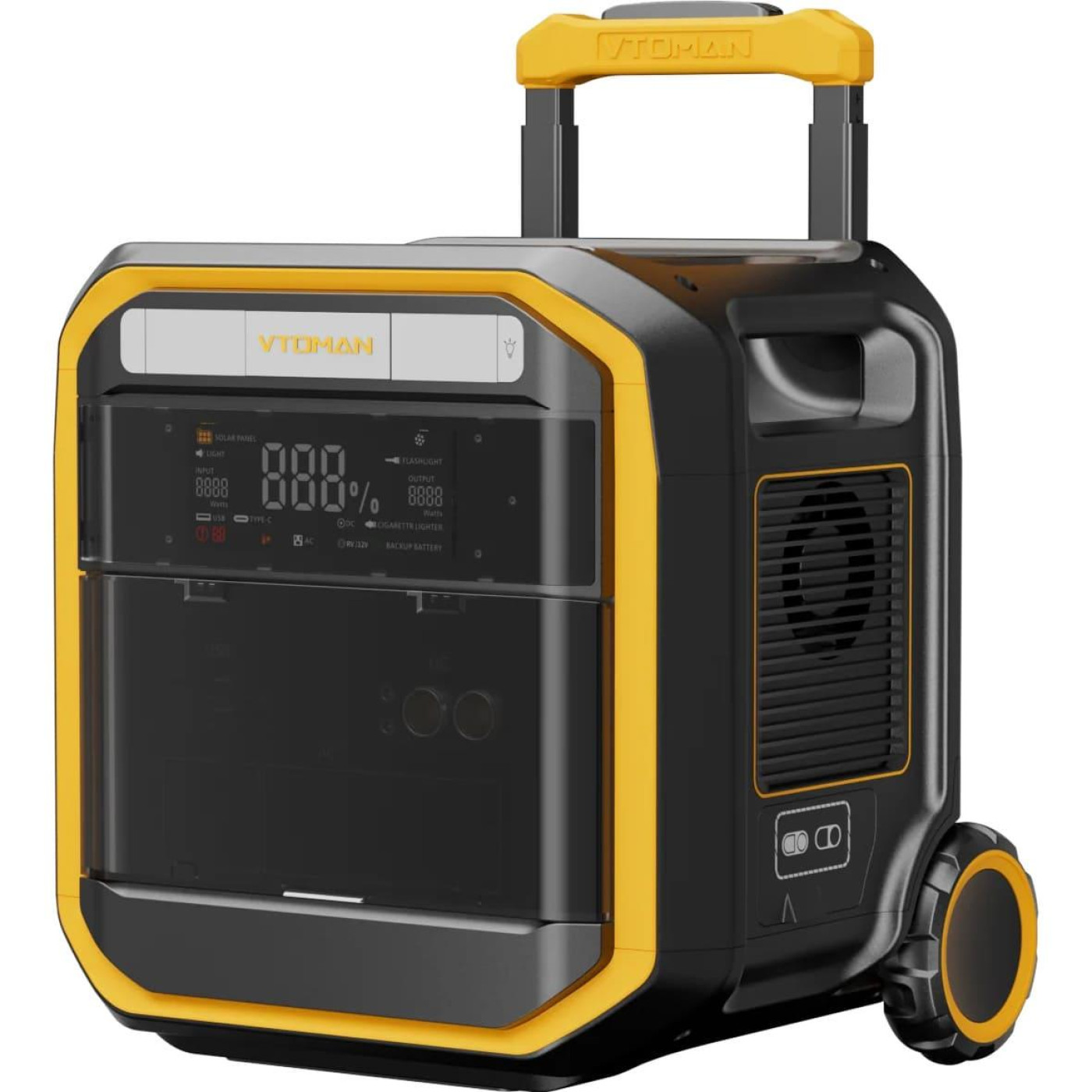 Система Vtoman FlashSpeed Pro 3600 (3096 Вт/г) + Extra Battery 2816 Вт/г (сумарно 5912Вт/г) (FlashSpeedPro3600+Battery)