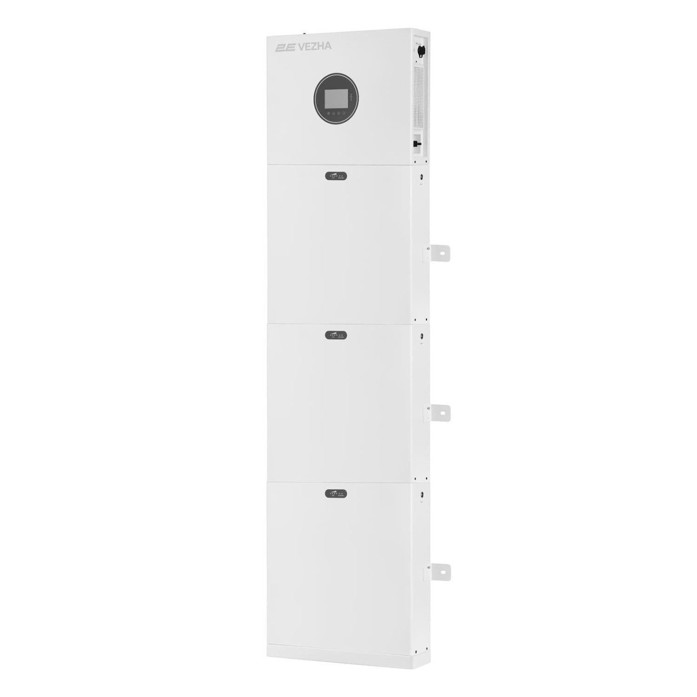 Система энергонезависимости 2E Energy Portable 2E PowerWall Vezha, 5000 Вт, 15.36 кВт/год, MPPT 5.5 кВт, WiFi, розширення емности, паралельне пидключе