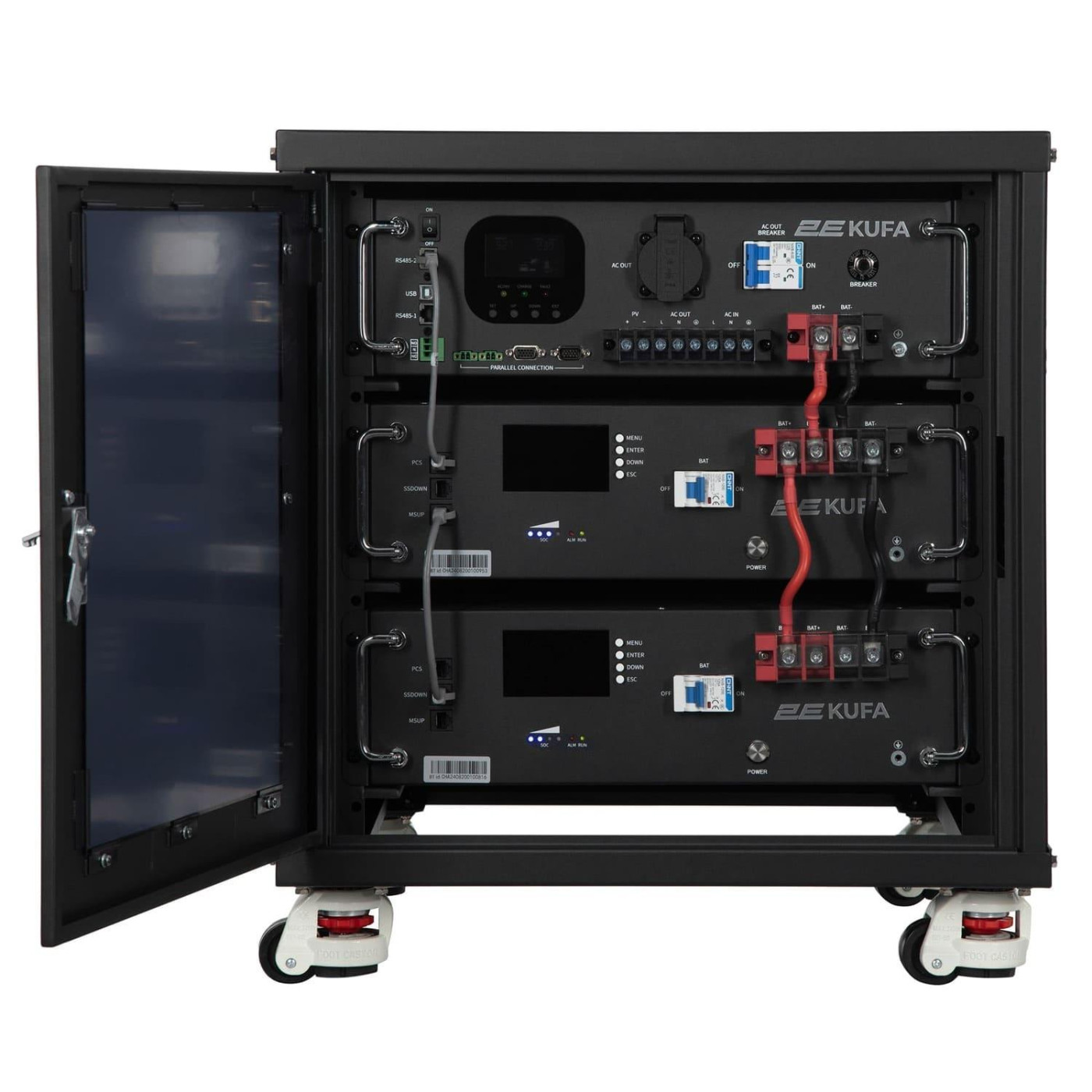 Система 2E Energy Portable 2E PowerStation Kufa 5000 Вт, 10.24 кВт/год, MPPT 5.5 кВт, розширення емности (2E-ESS-PSK5-10)