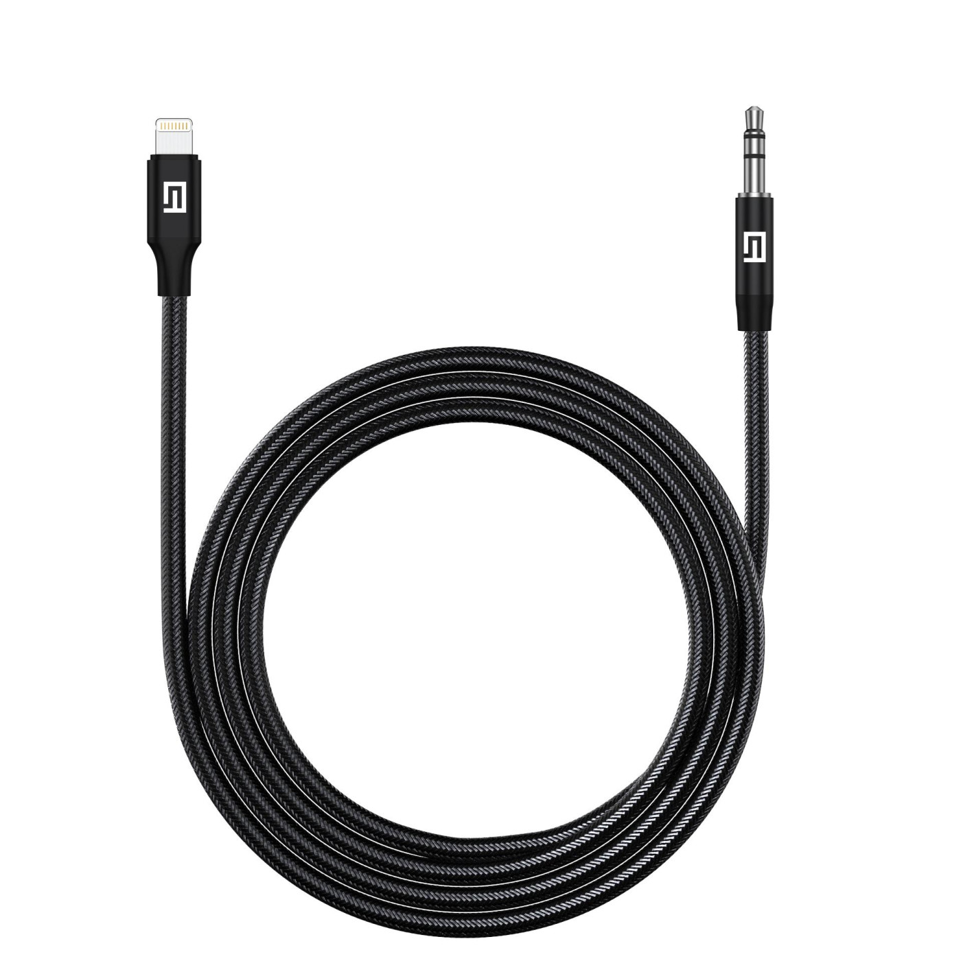 Кабель ArmorStandart Lightning Male to 3.5mm (mini-Jack) Male 1m Black (ARM76889)