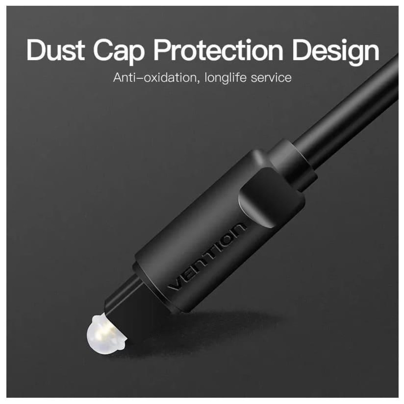 Кабель Vention Toslink - Toslink (M/M), 2 м, Black (BAEBH)