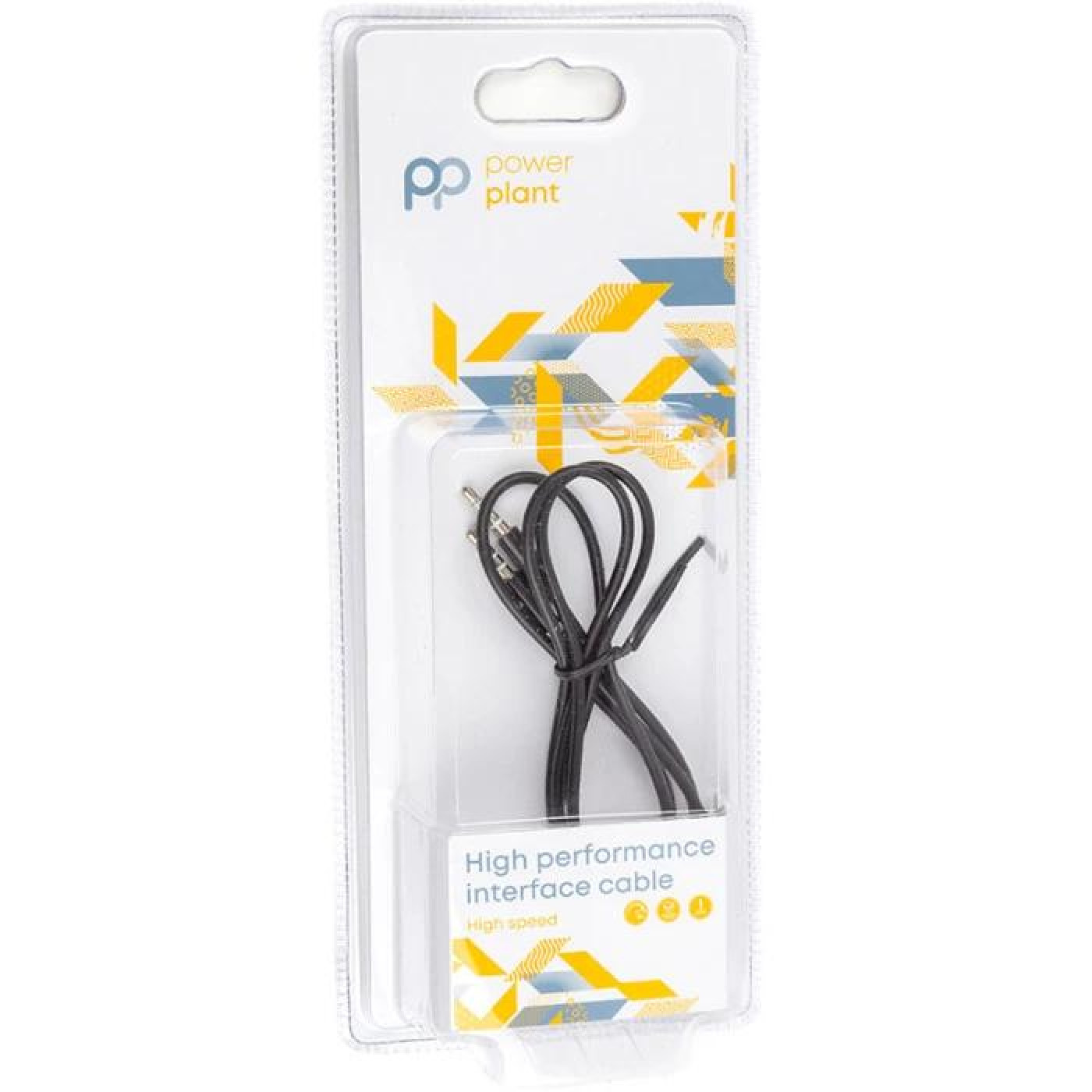 Аудио-кабель PowerPlant mini jack 3.5 mm 4 pin M-M, 1.2 m (CA913053)