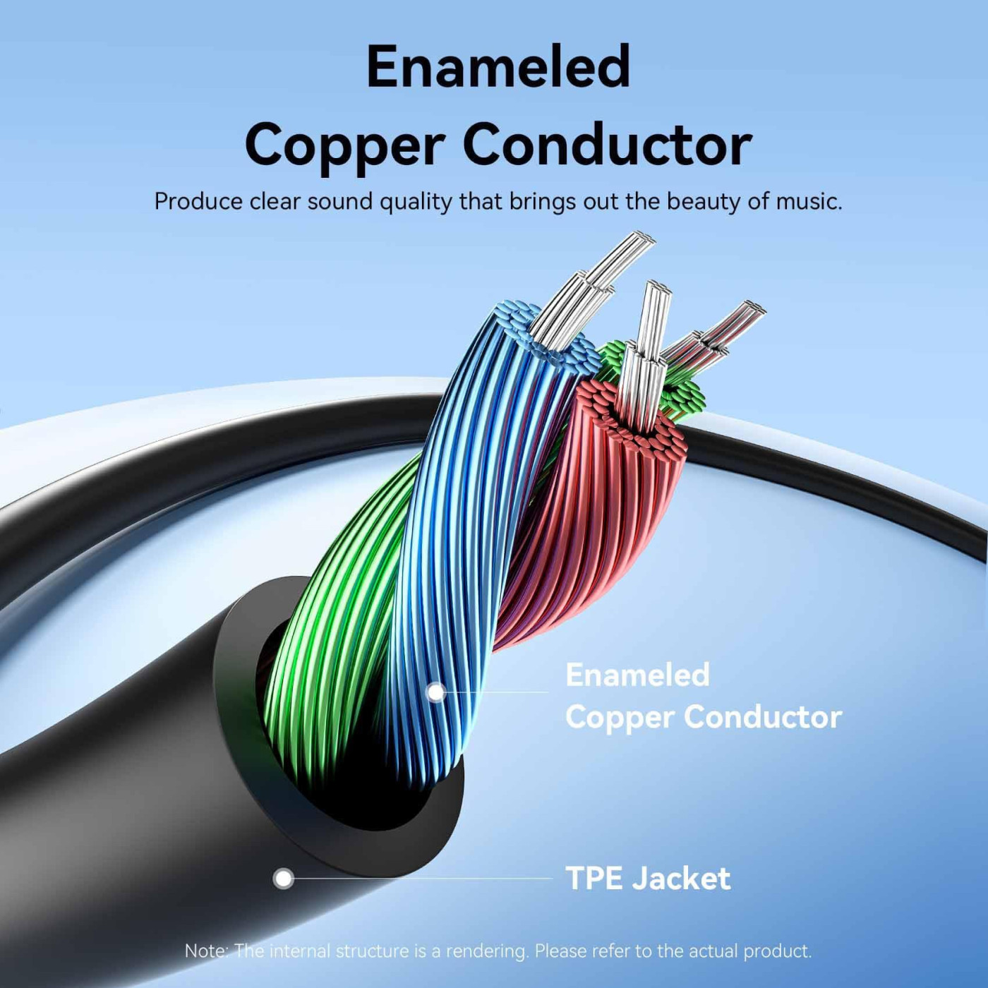 Перехидник USB-C --> аудио Jack 3.5мм, Aluminum Alloy, чорний Vention