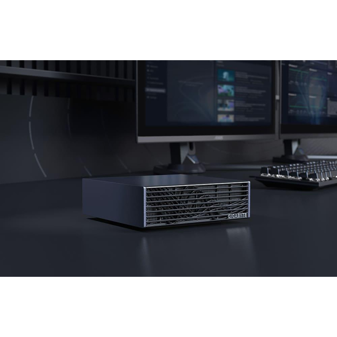 Суперкомп'ютер Gigabyte AI TOP ATOM 20-Core Arm/128GB LPDDR5x/4TB SSD/NVIDIA Blackwell Superchip/NV DGX OS (ATAGB10-9000)