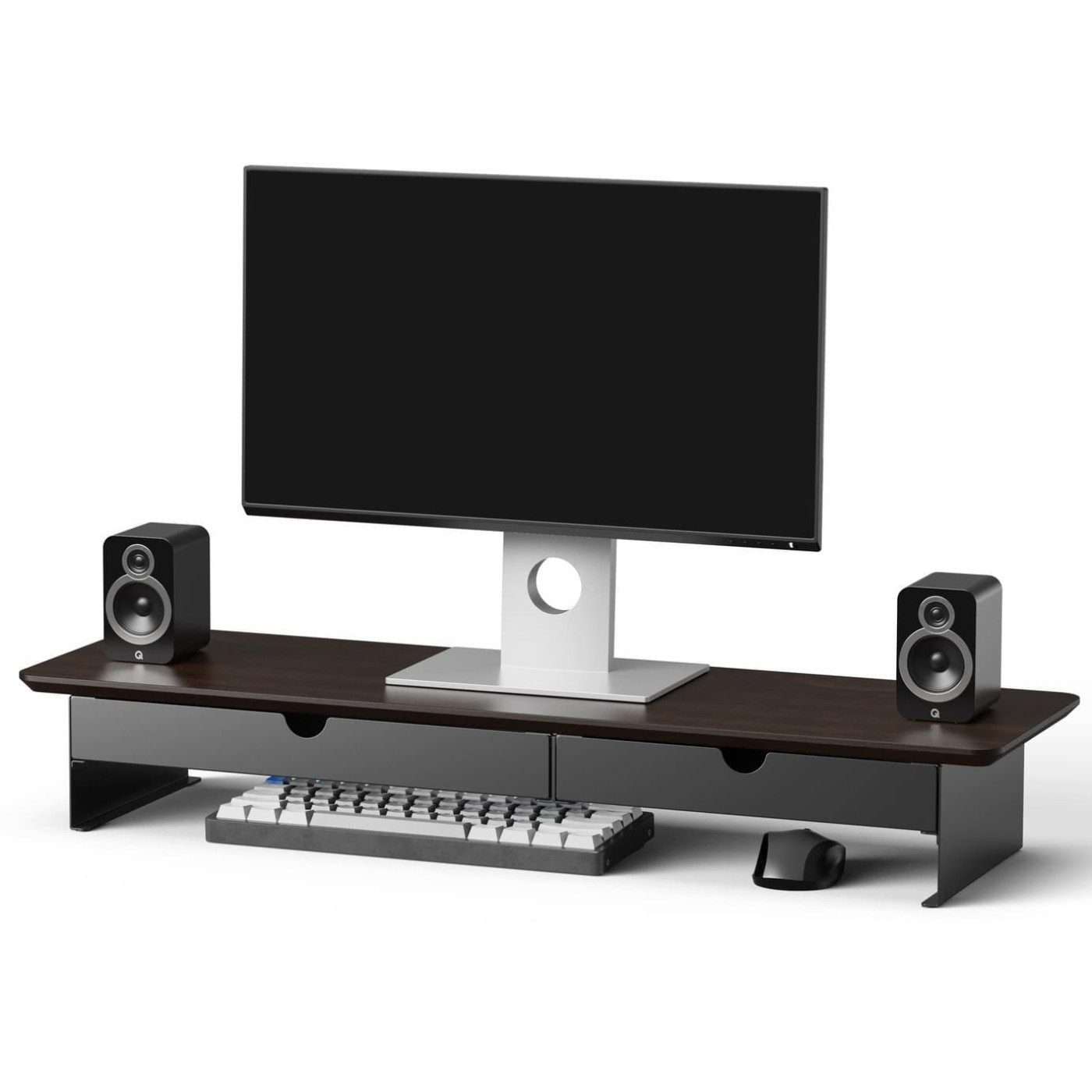 Подставка под монитор OfficePro MR145DW Dark Wood/Black MR145DW