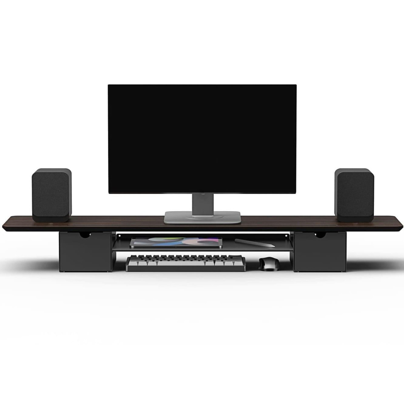 Подставка под монитор OfficePro MR177DW Dark Wood/Black MR177DW