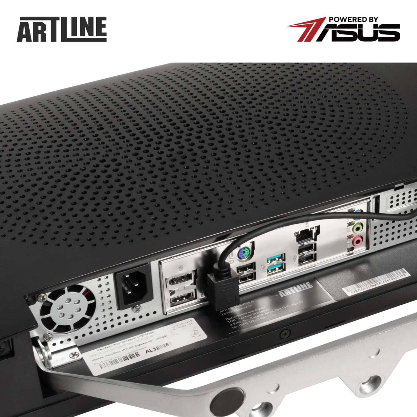 Моноблок Artline 27 Business M74 2K IPS/Ryzen 5 5500GT/32GB/480 SSD/Radeon Vega Graphics/DOS (M74v17)