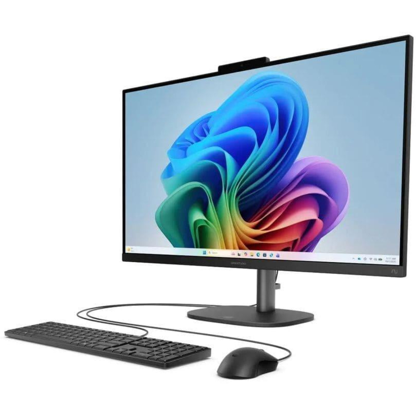 Моноблок HP 27 OmniStudio FHD IPS/Intel 7-240H/24GB/512SSD/UMA/DOS/Black (D6QM6EA)
