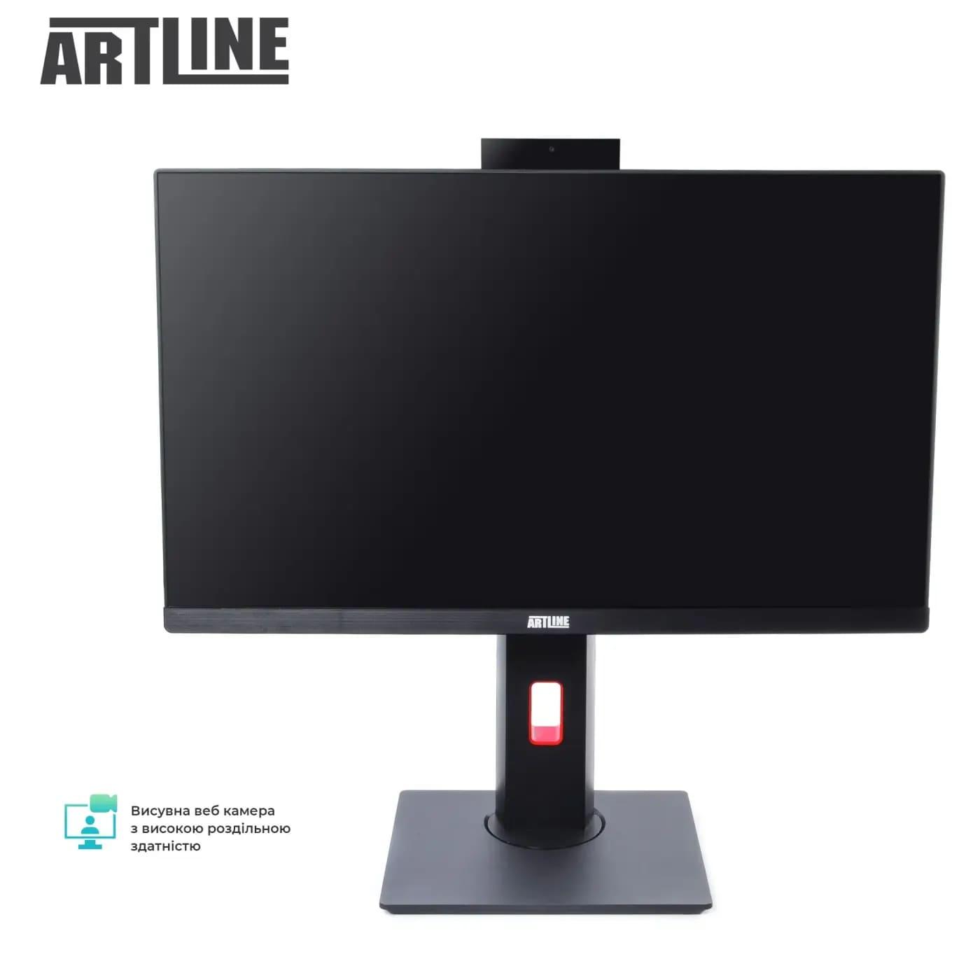 Моноблок Artline 23.8 Home G43 FullHD IPS/Intel U5-225/32GB/480 SSD/Intel HD/W11P (G43v62Win)
