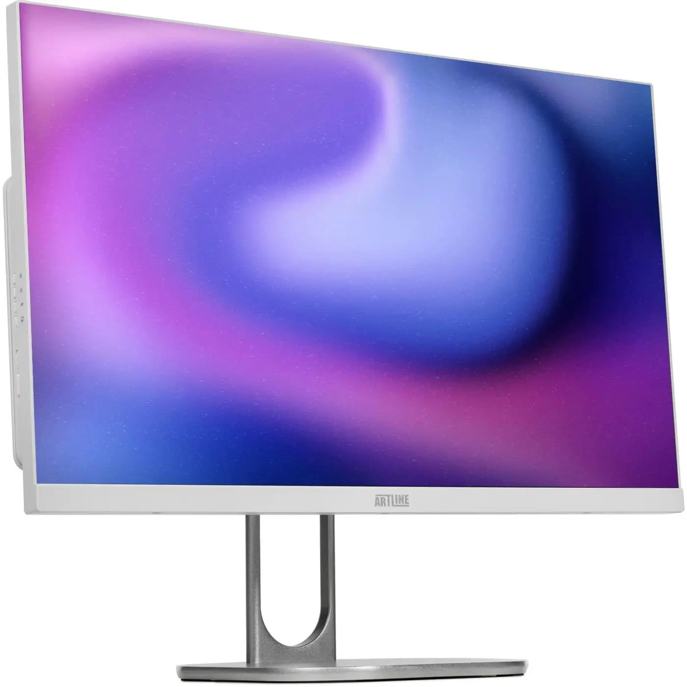Моноблок Artline 23.8 Home G43 FullHD IPS/Intel U5-225/32GB/480 SSD/Intel HD/W11P/White (G43WHITEv62Win)