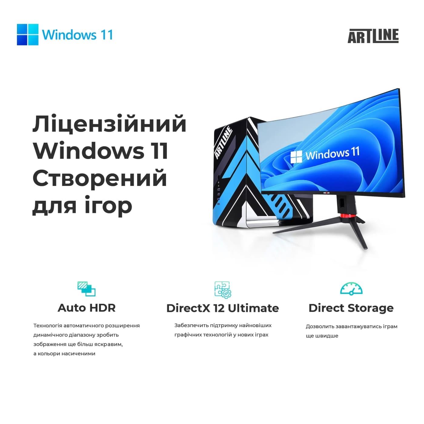 Моноблок Artline 27 Gaming G79 2K IPS 60Hz/Intel Core i5-14400F/32GB/1TB/RTX 5060 Ti 8GB/W11H (G79v84Win)