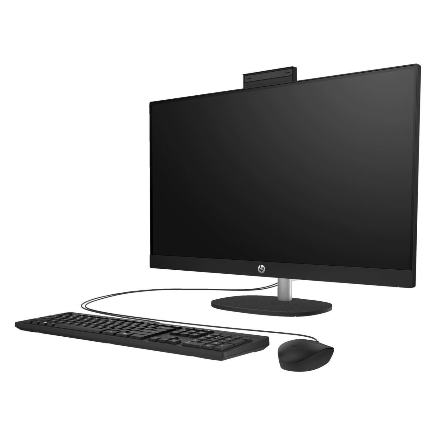 Моноблок HP 27 All-in-One 27-cr1007ua FHD IPS/Intel U5-125U/16GB/512SSD/UMA/DOS/Jet Black (A45E4EA)