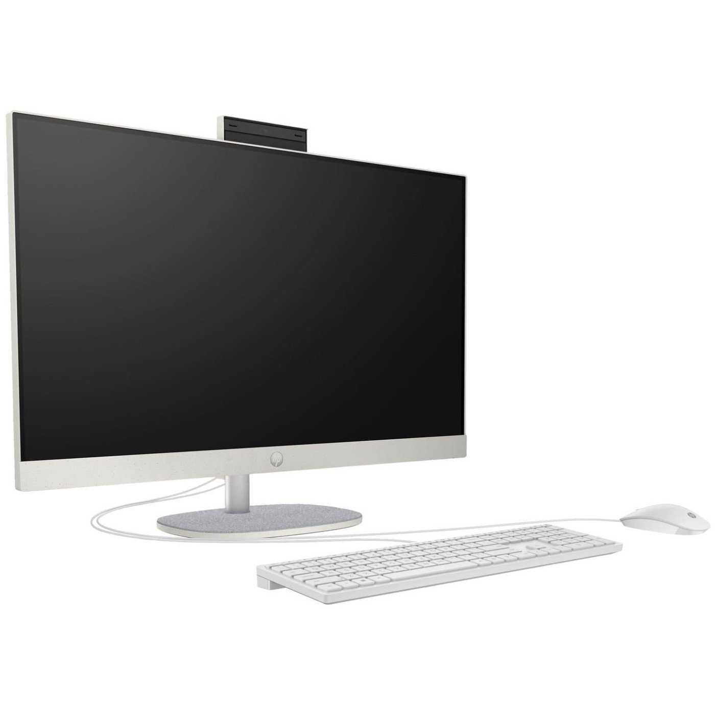 Моноблок HP 27 All-in-One 27-cr1004ua FHD IPS/Intel U7-155U/16GB/512SSD/UMA/DOS/Shell White (A45E3EA)
