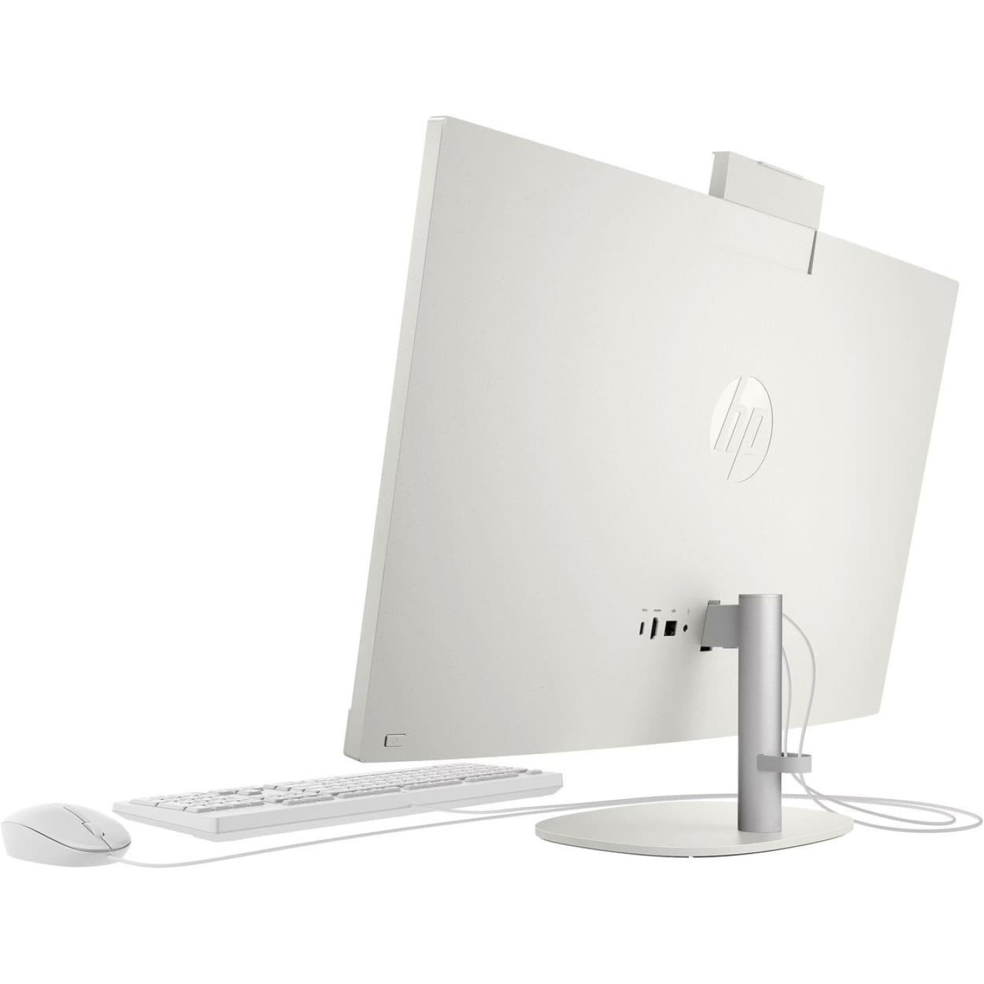 Моноблок HP 27 All-in-One FHD IPS/Ryzen 5 7520U/16GB/512SSD/UMA/DOS/White (AR0N4EA)