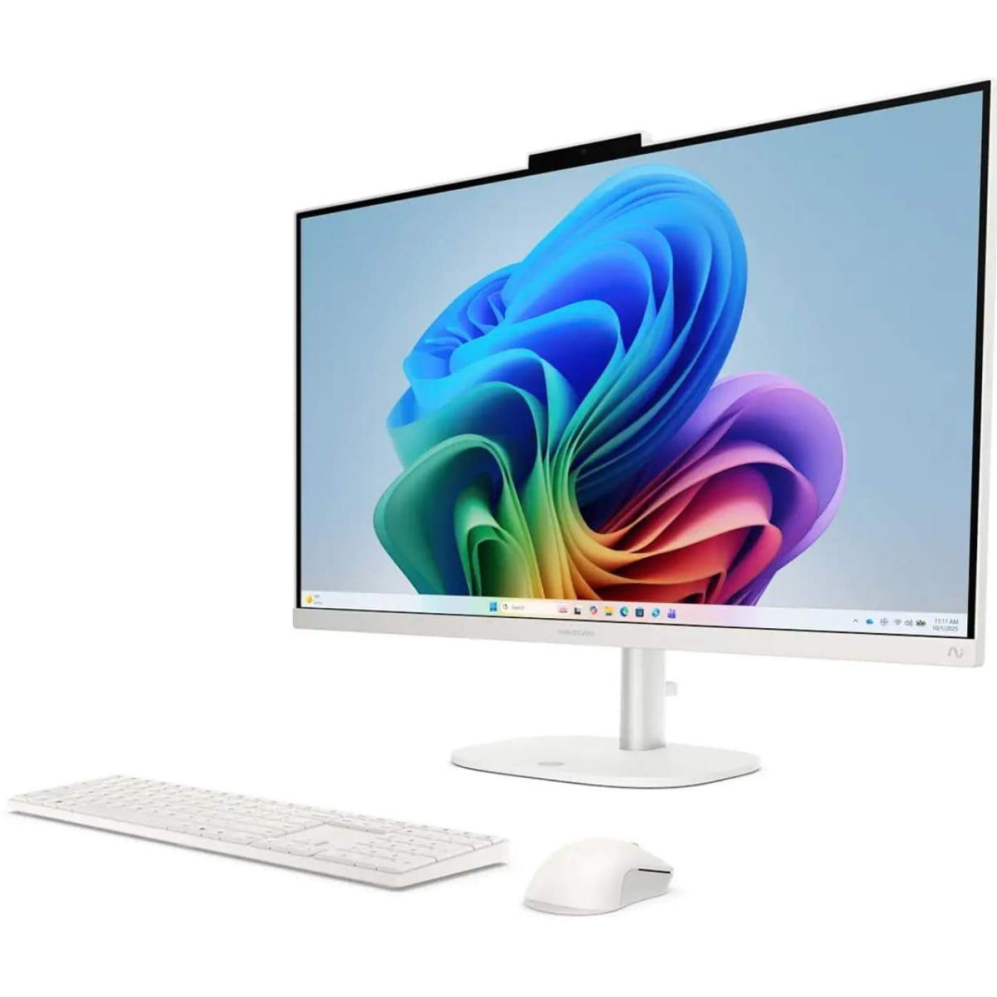 Моноблок HP 27 OmniStudio AiO 27-cu0026ua FHD+/Intel C5-210H/16GB/512 SSD/Intel Graphics/DOS/Cotton White (D78PHEA)