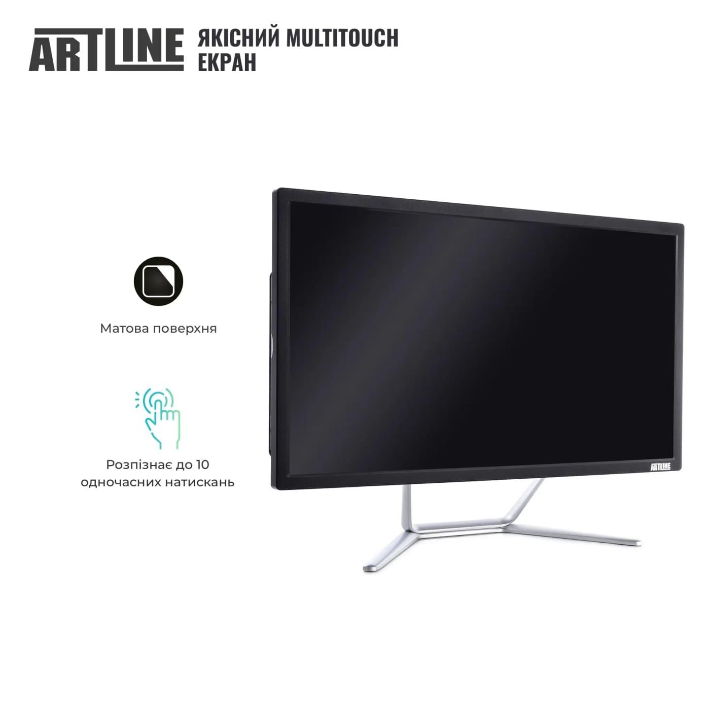 Моноблок Artline 21.5 Business F23 FHD IPS/Intel N95/8GB/240 SSD/Intel Graphics/DOS/Black (F23v17)
