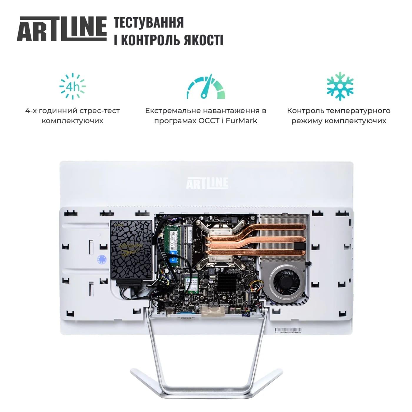 Моноблок Artline 21.5 Business F23 FHD IPS/Intel N95/16GB/480 SSD/Intel Graphics/DOS/White (F23v18w)