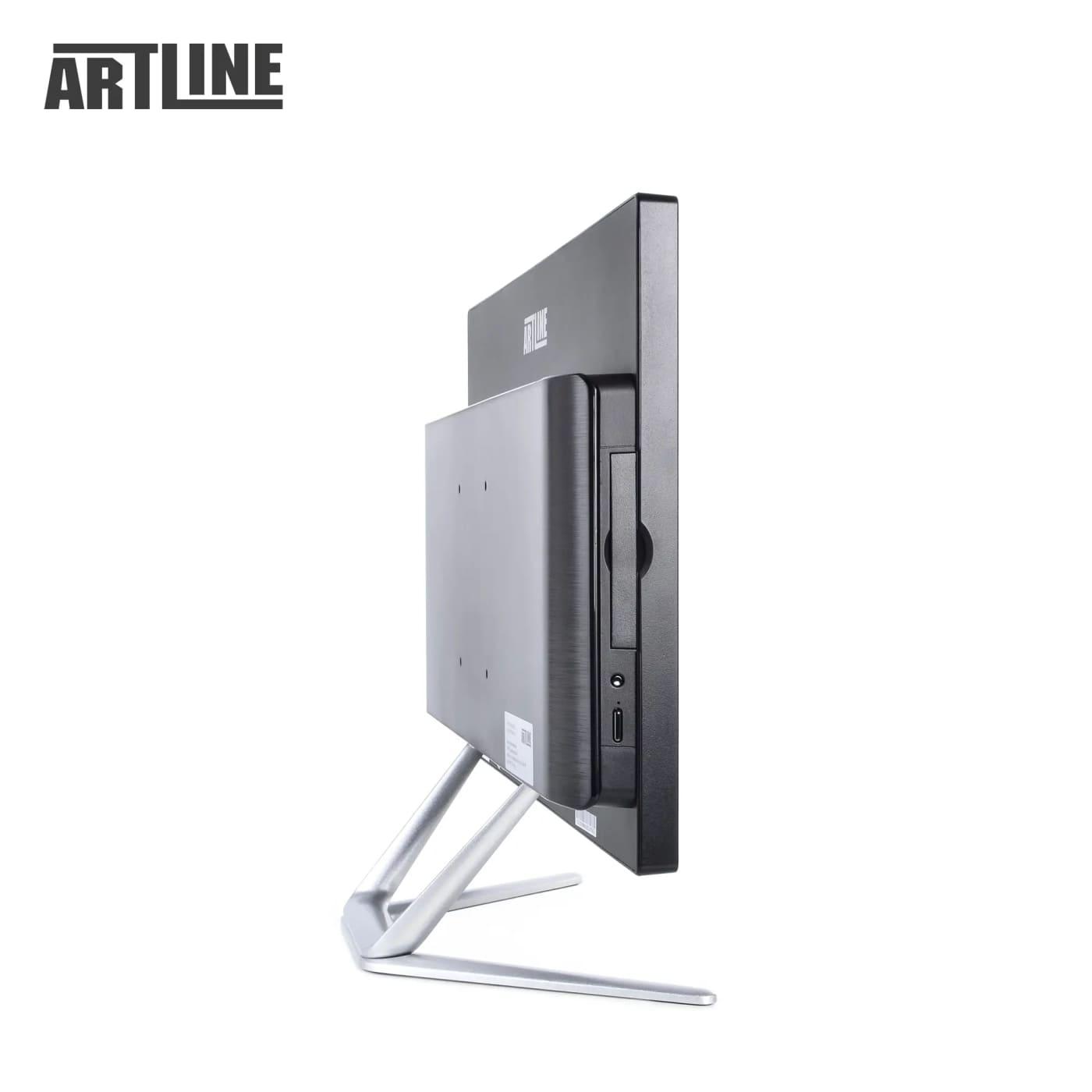 Моноблок Artline 21.5 Business F27 FHD IPS/Intel Core i3-14100/16GB/480 SSD/Intel Graphics/DOS/Black (F27v16)