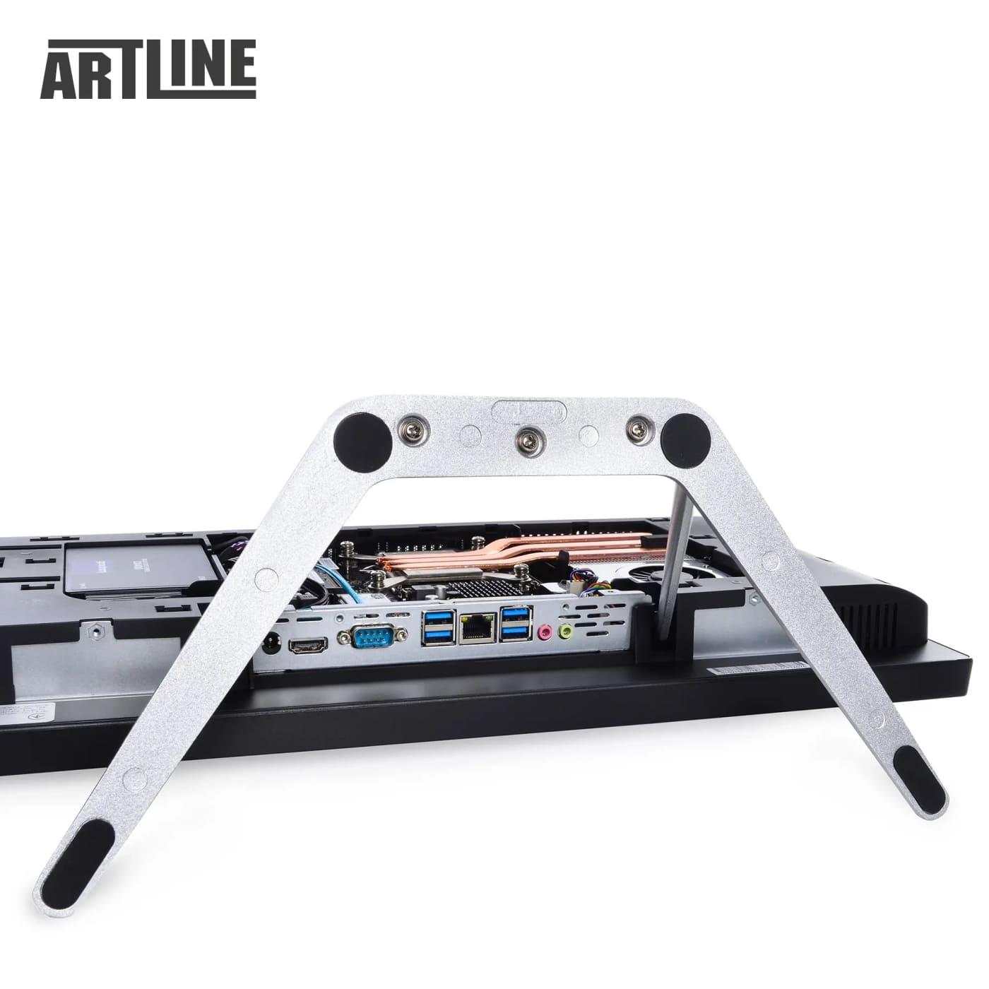 Моноблок Artline 21.5 Business F27 FHD IPS/Intel Core i3-14100/16GB/480 SSD/Intel Graphics/DOS/Black (F27v16)