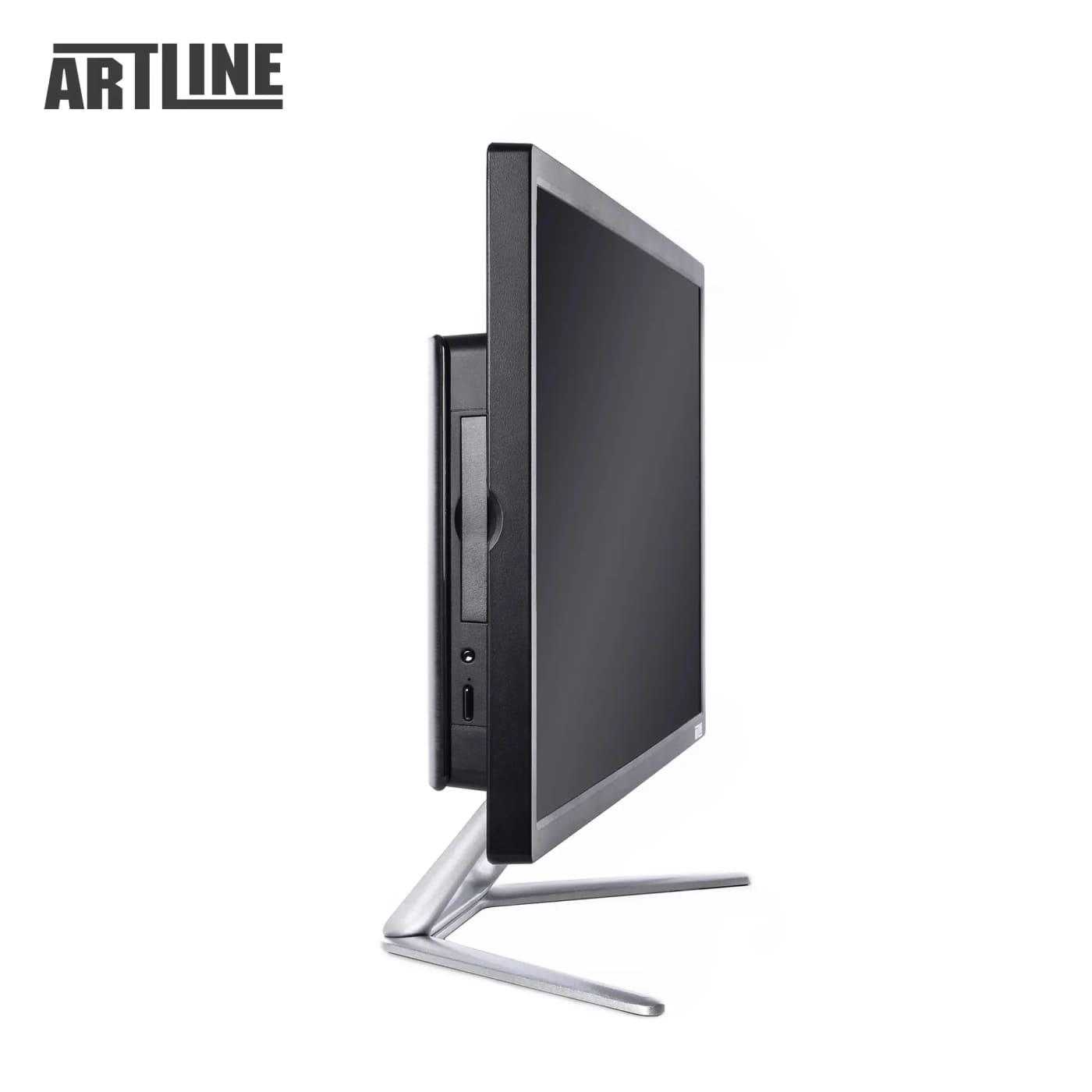 Моноблок Artline 21.5 Business F27 FHD IPS/Intel Core i3-14100/16GB/480 SSD/Intel Graphics/W11P/Black (F27v16Win)