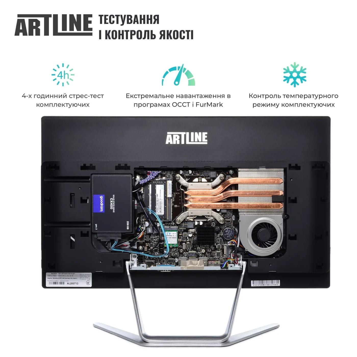 Моноблок Artline 21.5 Business F27 FHD IPS/Intel Core i3-14100/16GB/480 SSD/Intel Graphics/W11P/Black (F27v16Win)