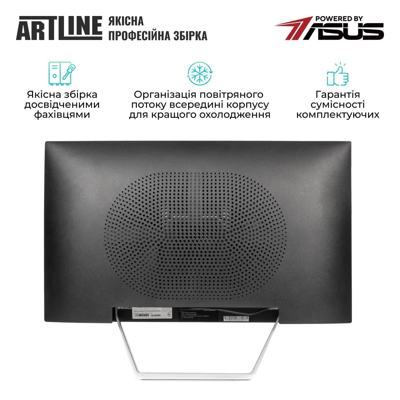 Моноблок Artline 27 Business M73 2K IPS/Intel Core i3-14100/16GB/1TB/Intel Graphics/DOS (M73v08)