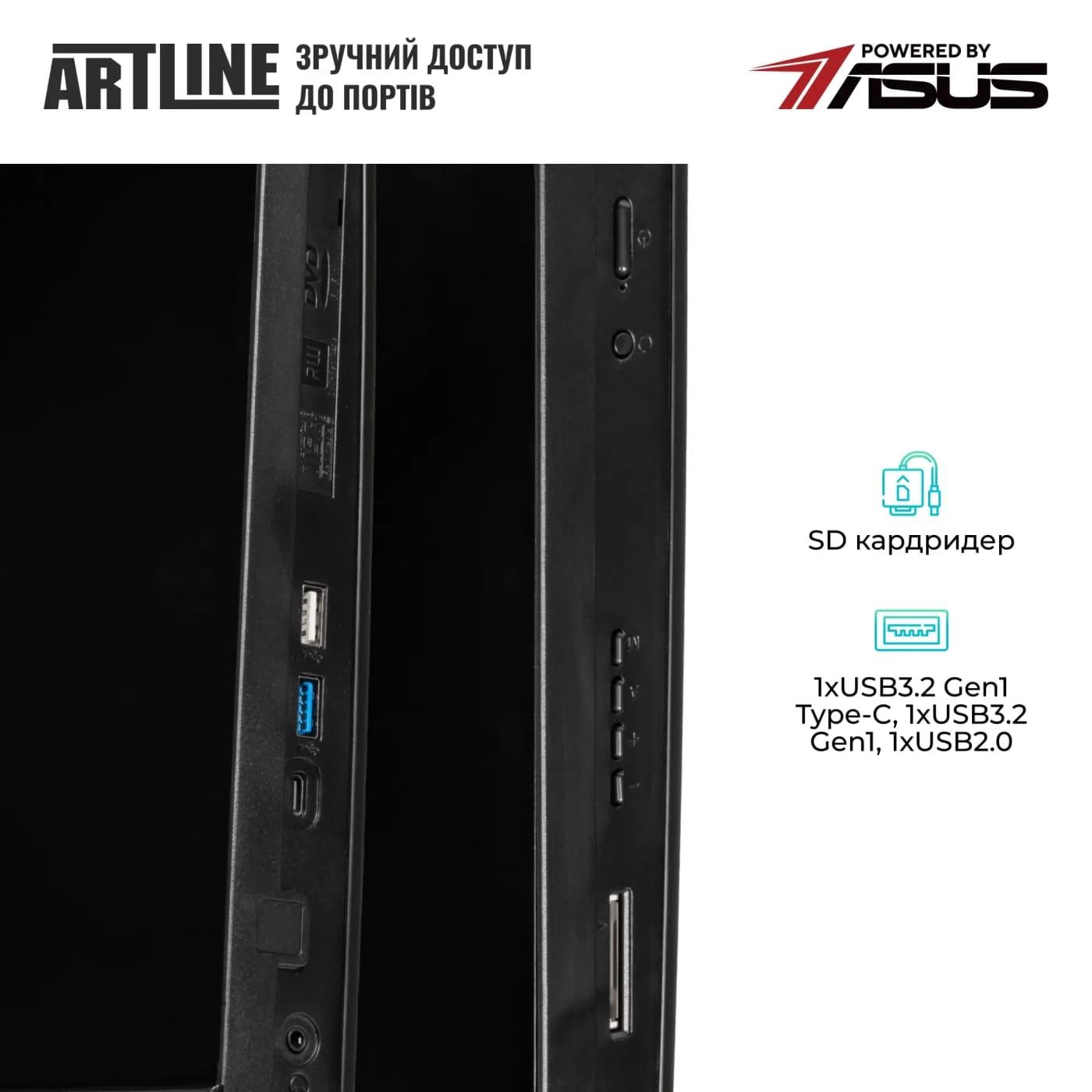 Моноблок Artline 27 Business M73 2K IPS/Intel Core i3-14100/32GB/1TB/Intel Graphics/W11P (M73v09Win)