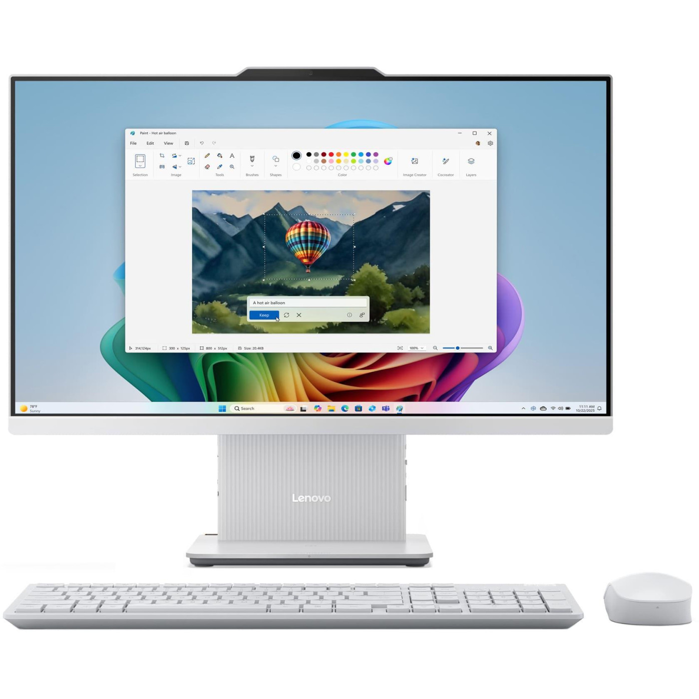 Моноблок Lenovo 23.8 IdeaCentre AIO 24AKP10 FHD/Ryzen 7 250/32GB/1TB/UMA/DOS/Cloud Grey (F0JC001BUO)