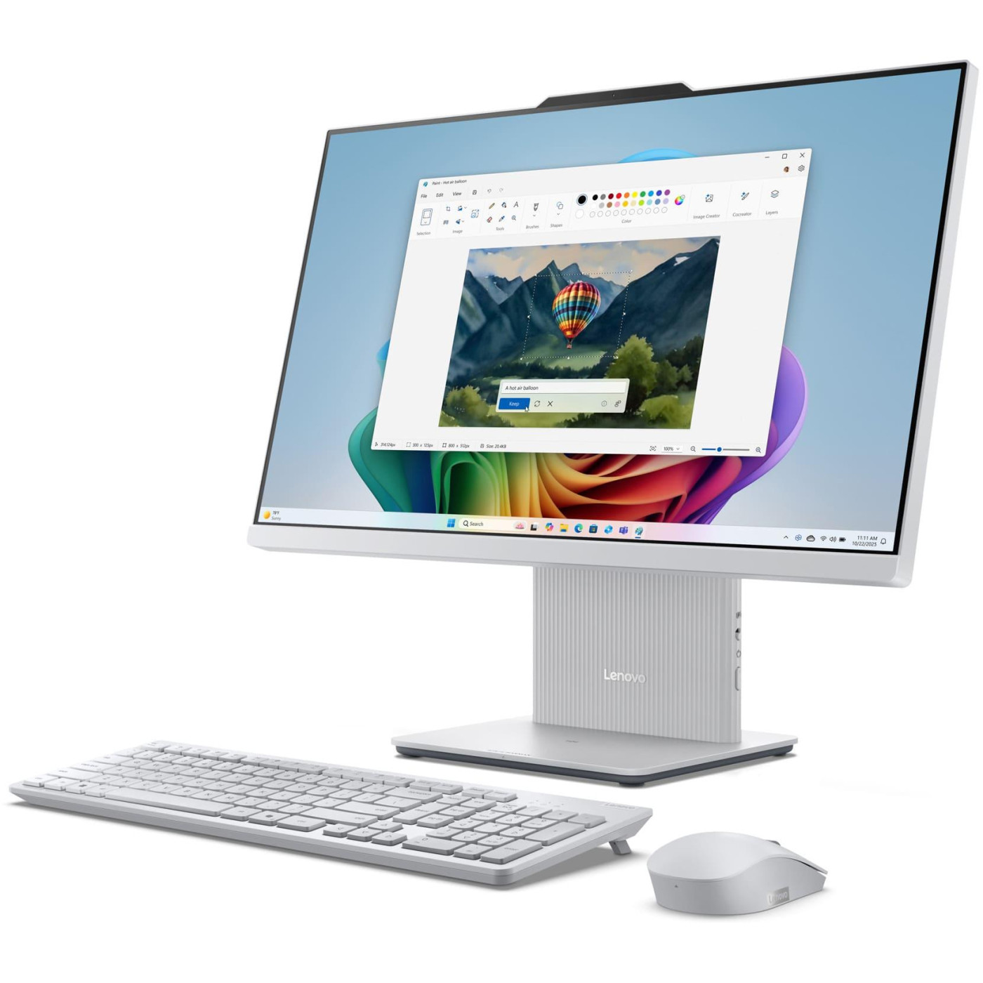 Моноблок Lenovo 23.8 IdeaCentre AIO 24AKP10 FHD/Ryzen 7 250/32GB/1TB/UMA/DOS/Cloud Grey (F0JC001BUO)