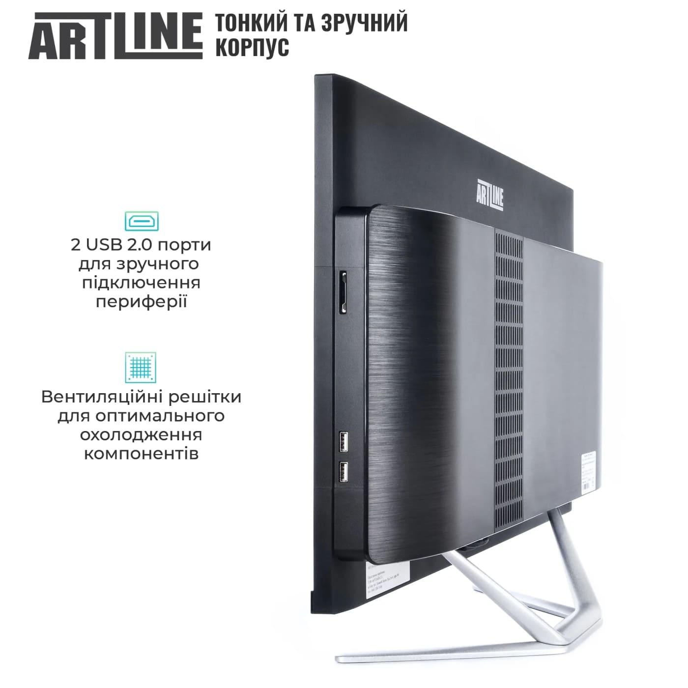 Моноблок Artline 27 Gaming G79 2K IPS 60Hz/Intel Core i5-14400F/32GB/1TB/RTX 5060 8GB/DOS (G79v82)