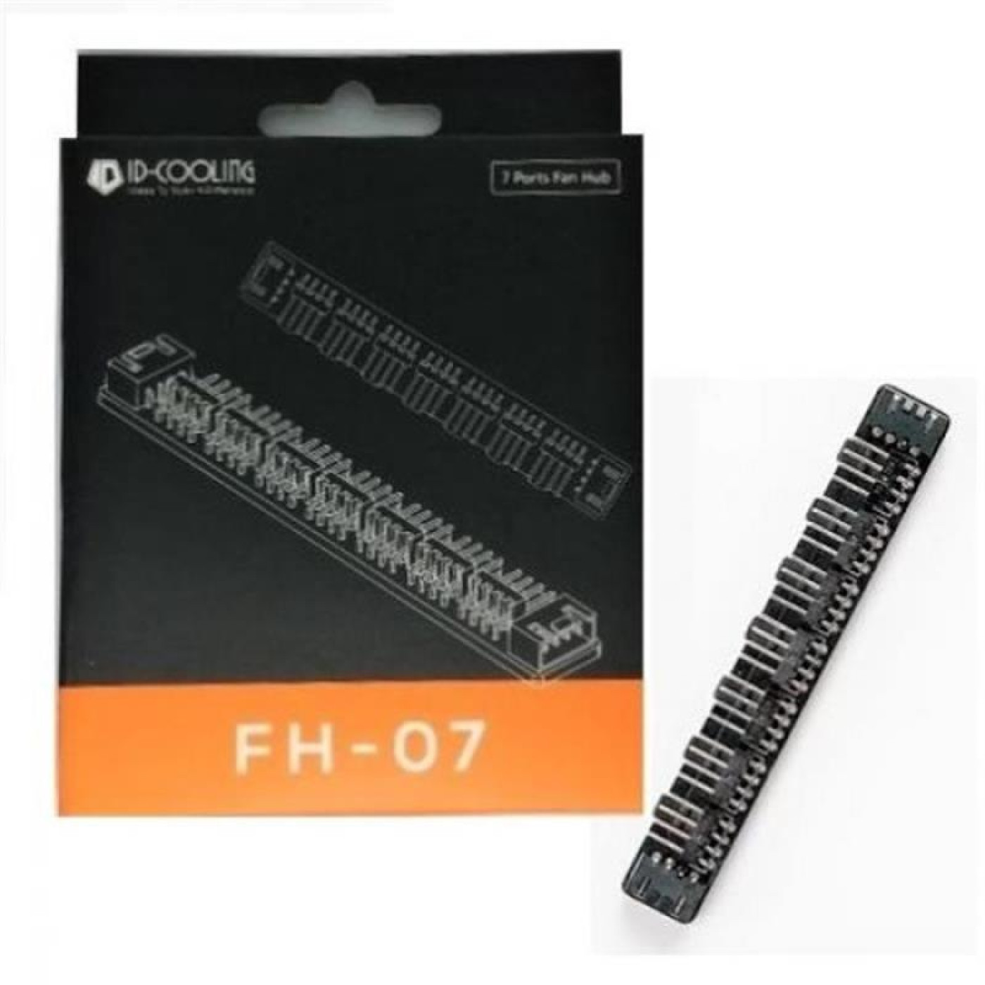 Хаб для вентиляторов PWM ID-Cooling FH-07