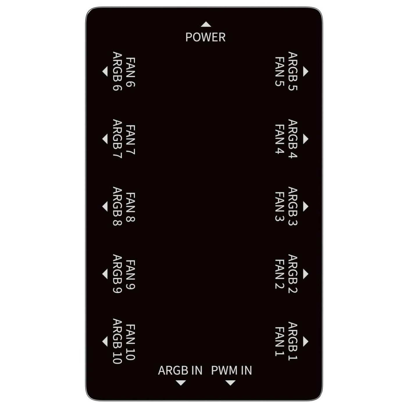 Разветвитель питания Ocypus DELTA EH10 PRO Black