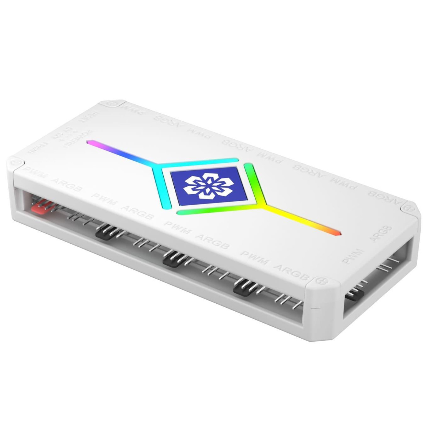 Контроллер Coolmoon PWM ARGB controller (H9 WHITE) White