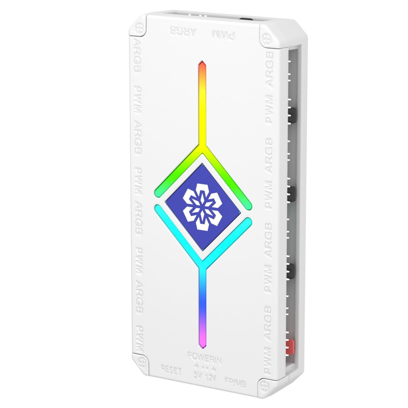 Контроллер Coolmoon PWM ARGB controller (H9 WHITE) White