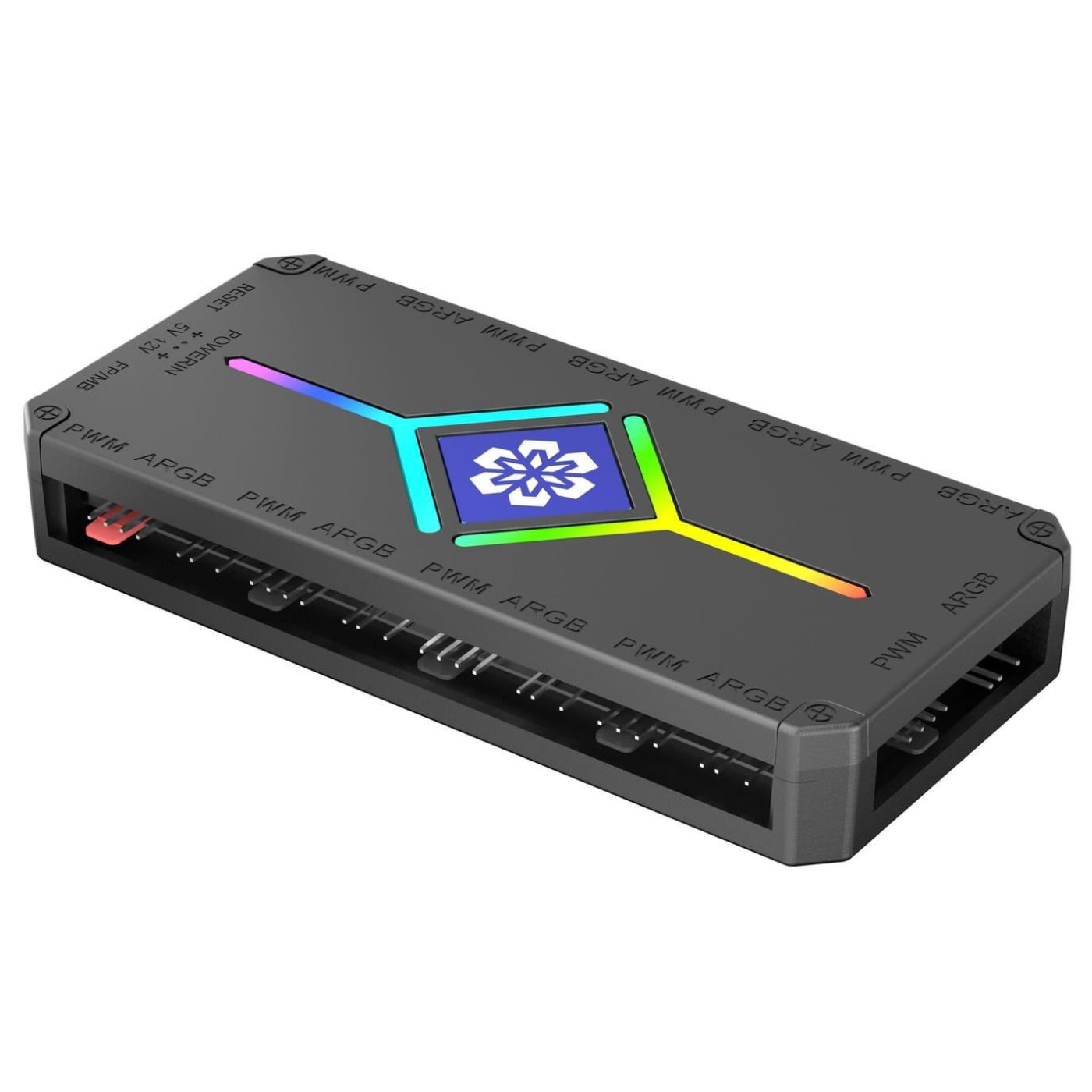 Контроллер Coolmoon PWM ARGB controller (H9 BLACK) BLACK