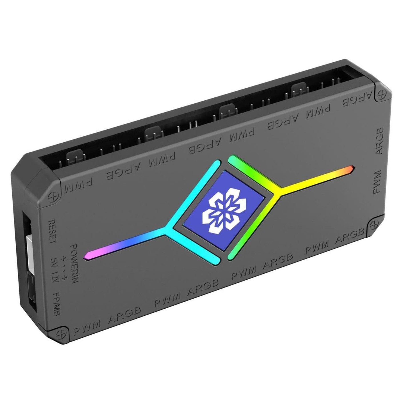 Контроллер Coolmoon PWM ARGB controller (H9 BLACK) BLACK