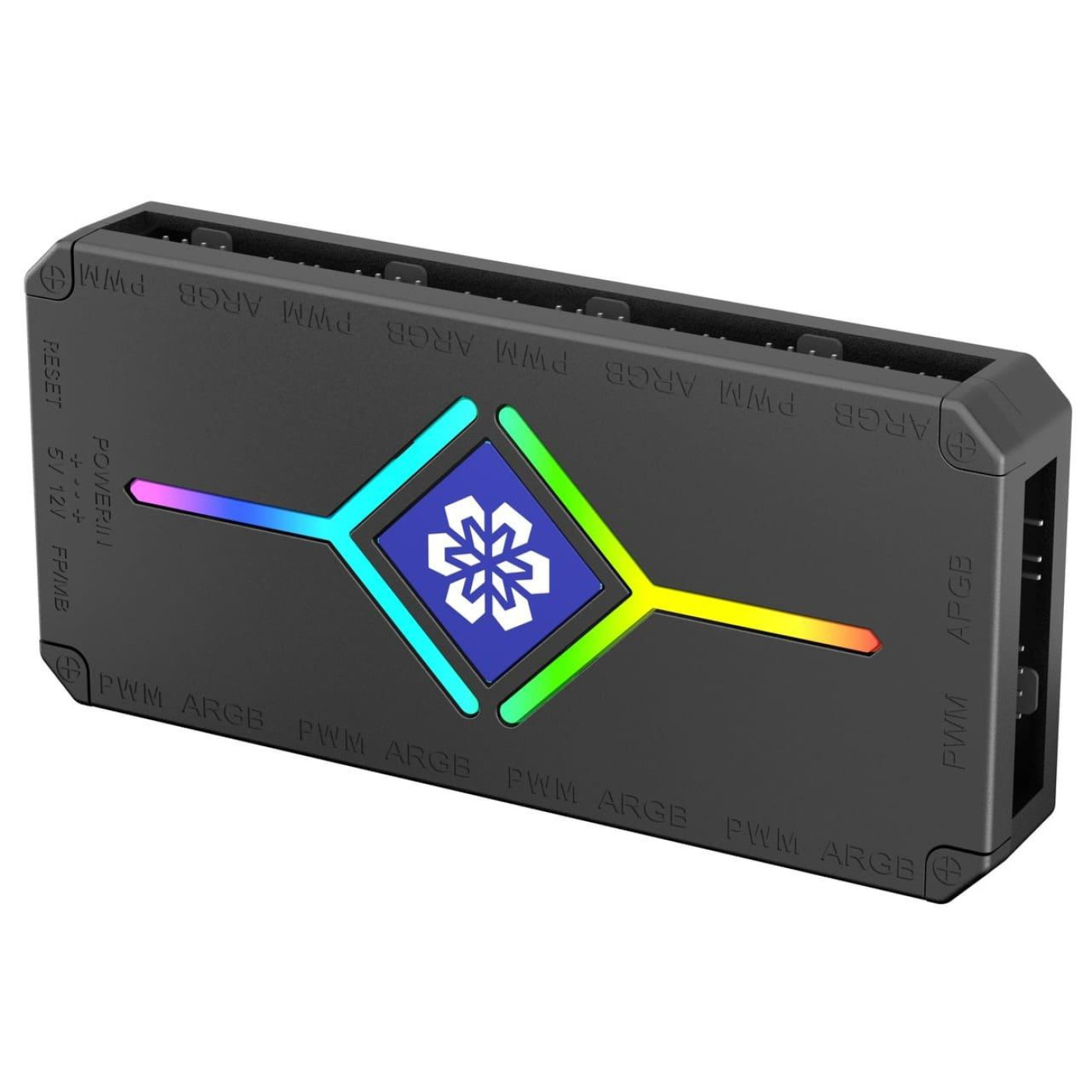 Контроллер Coolmoon PWM ARGB controller (H9 BLACK) BLACK