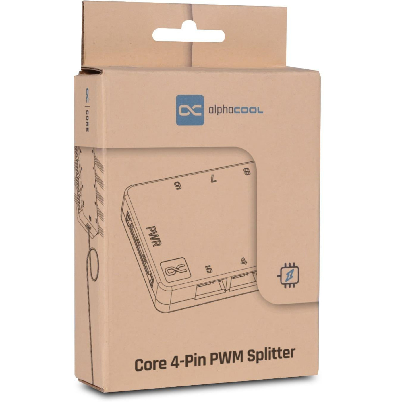 Хаб для вентиляторов Alphacool CORE 10X 4-PIN 25667 ALPHACOOL